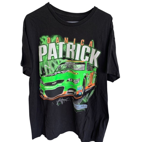 DANICA PATRICK Tee Shirt No. 10 GO DADDY.com Chevrolet SS Stewart Haas Racing - Picture 1 of 6